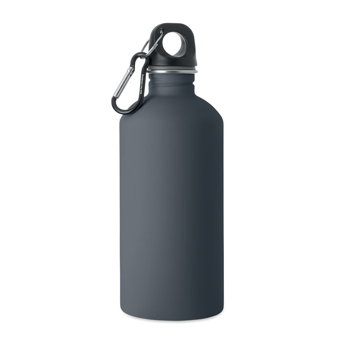Bouteille 500 ml en acier recyclé personnalisée Remid Moss Bleu marine